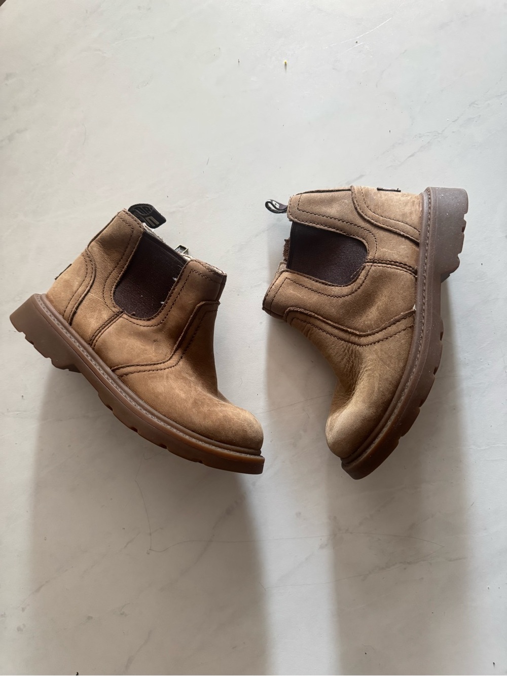 UGG Brown Bolden Waterproof Leather Chelsea Boot